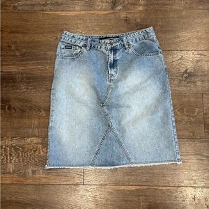 Squeeze Stephen Hardy Denim Skirt 9/10 Y2K